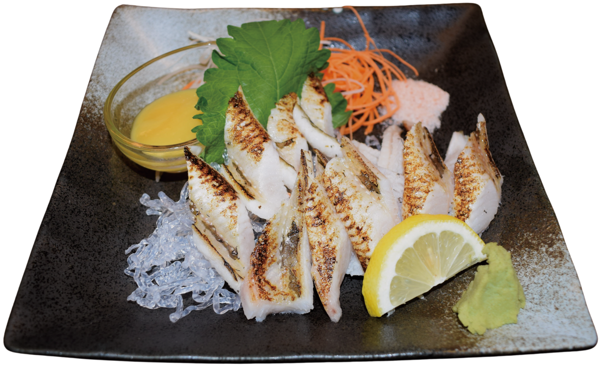 Seared Anago Sashimi