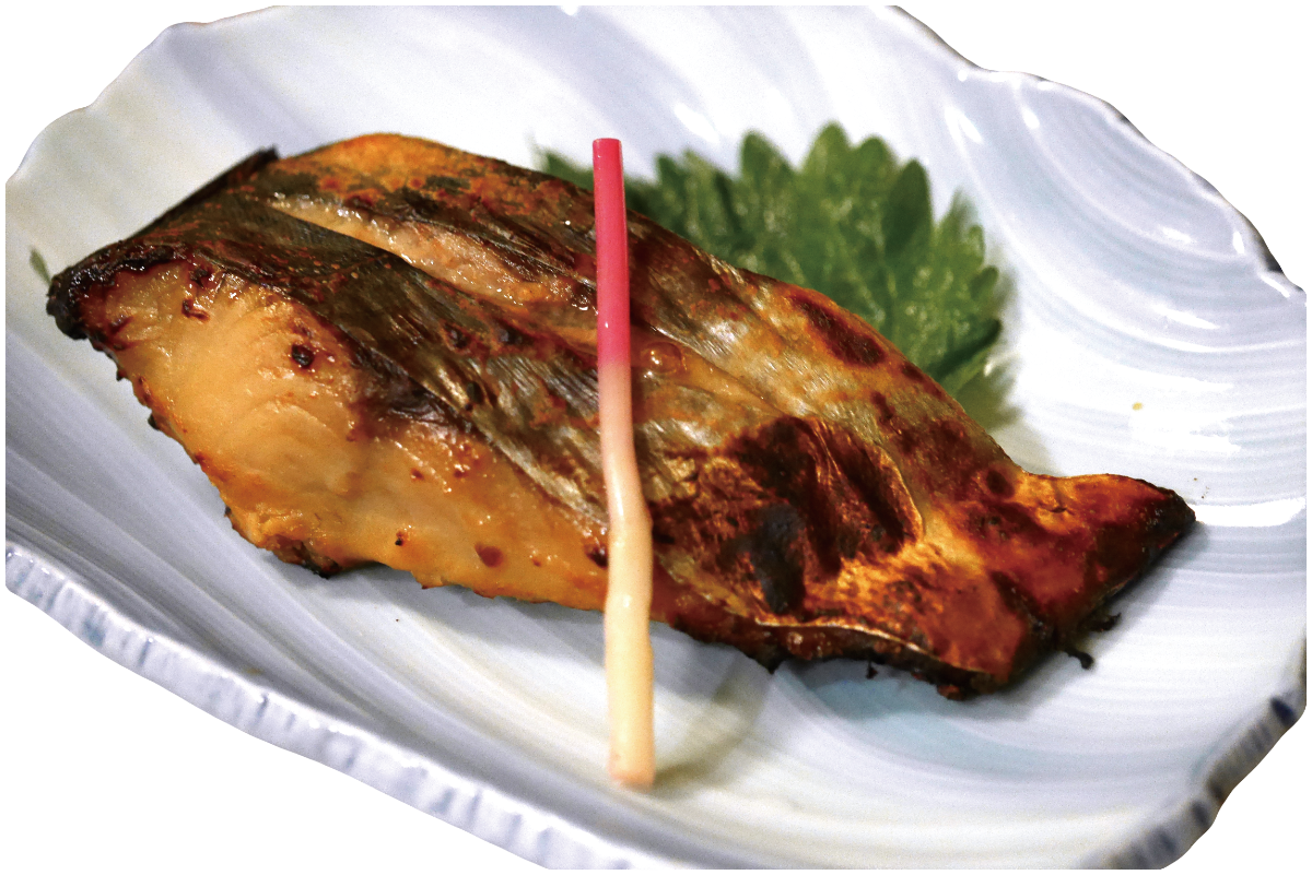 Saikyo Miso-Grilled Spanish Mackerel